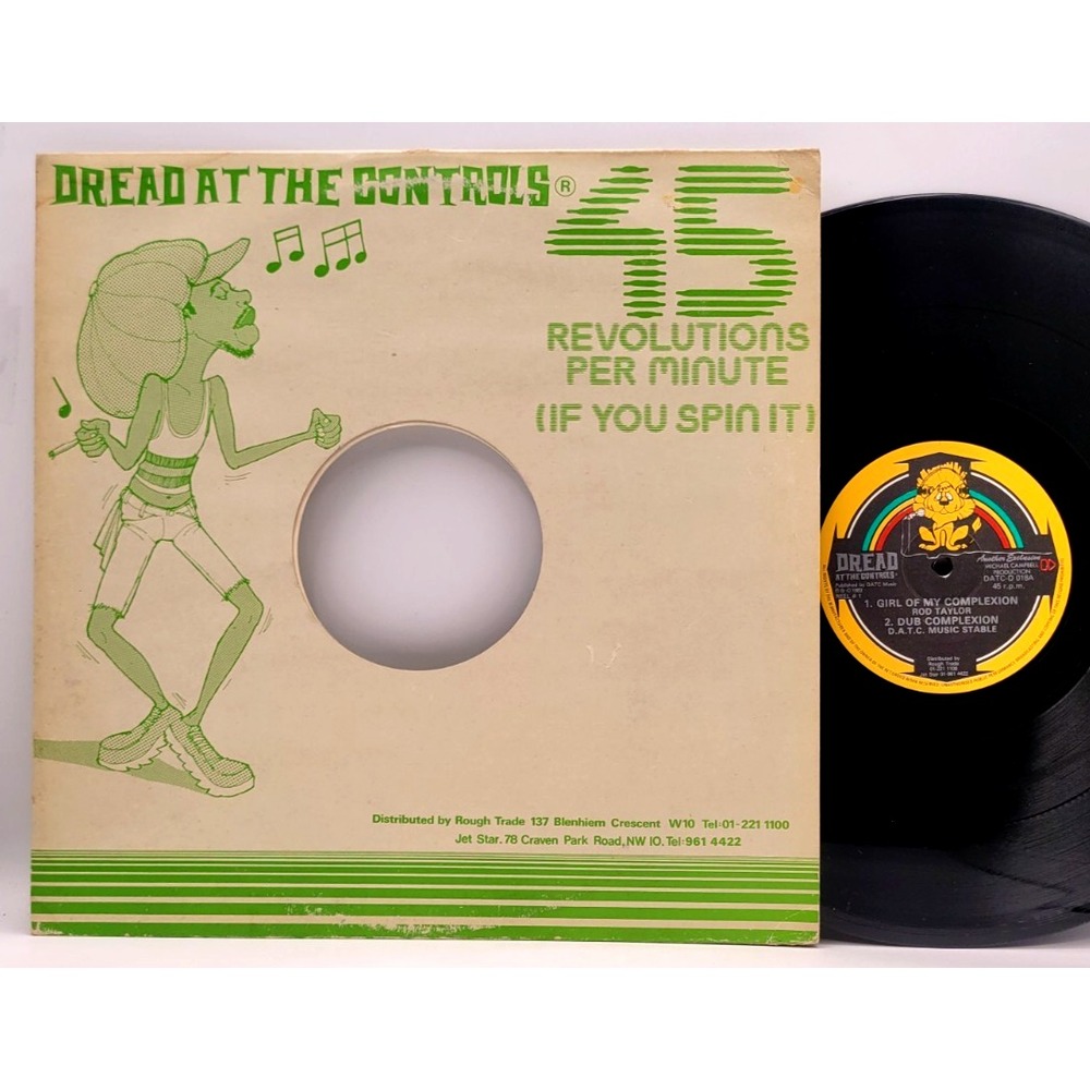 Rod Taylor - Girl Of My Complexion - Reggae Ska Lp Record